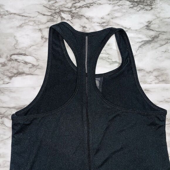 Zyia Active | Sleeveless Effortless Tank Top Mesh Racerback | Black | Women | S - Picture 2 of 5